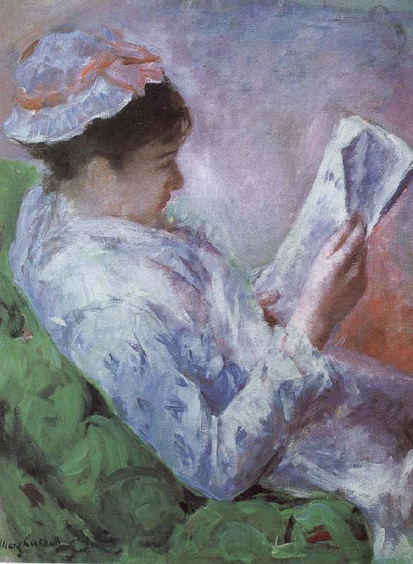Mary Cassatt Artist-s sister Norge oil painting art
